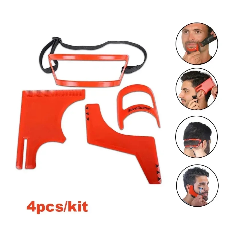Grooming Men'S Hair - 2/4Pcs männer Bart Kämme Haar Trimmer