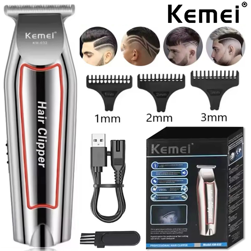 Men'S Grooming Electric Trimmer - Kemei Professionelle Haarschneider Elektrische Bartschneider Für
