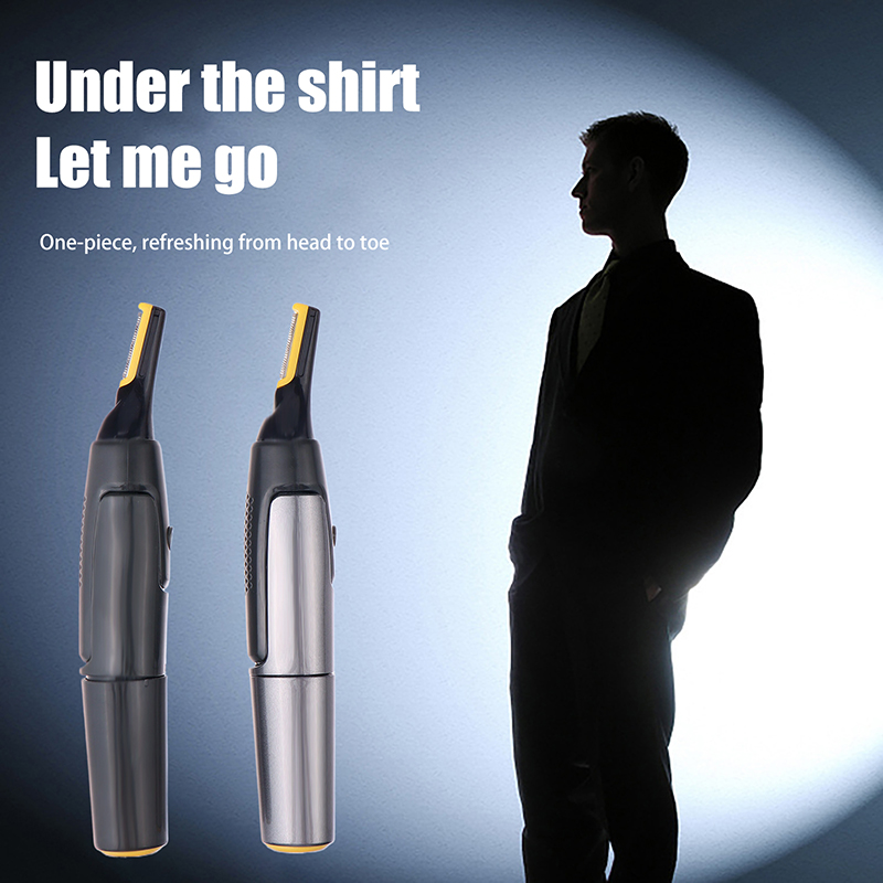 Men'S Grooming Electric Trimmer - Ultradünner elektrischer Nasen- und Ohrentrimmer: Wasserdichter