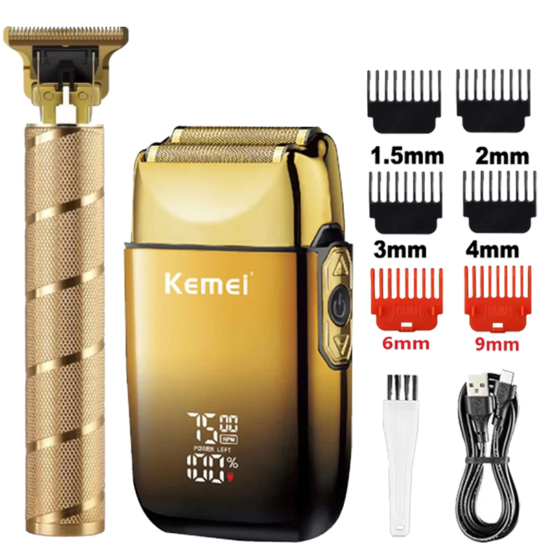 Men'S Grooming Electric Trimmer - Kemei KM-TX10 T9 Haarschneider Elektrischer Rasierer