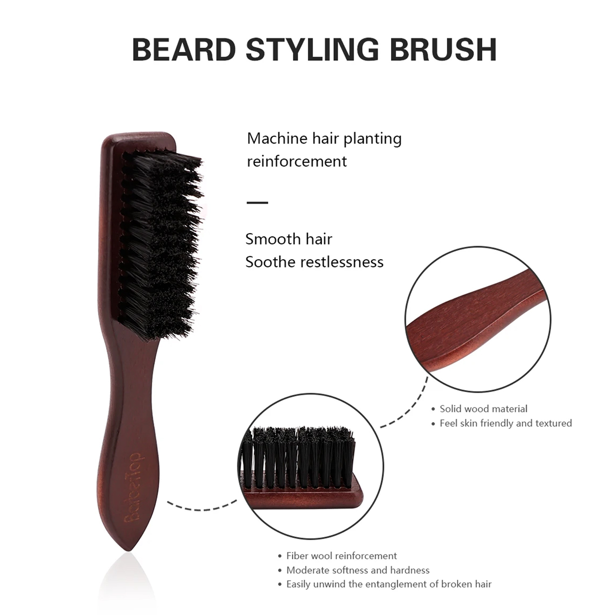 Barbershop Holzgriff Wildschwe – Grooming Men'S Hair Bewertung und Preis