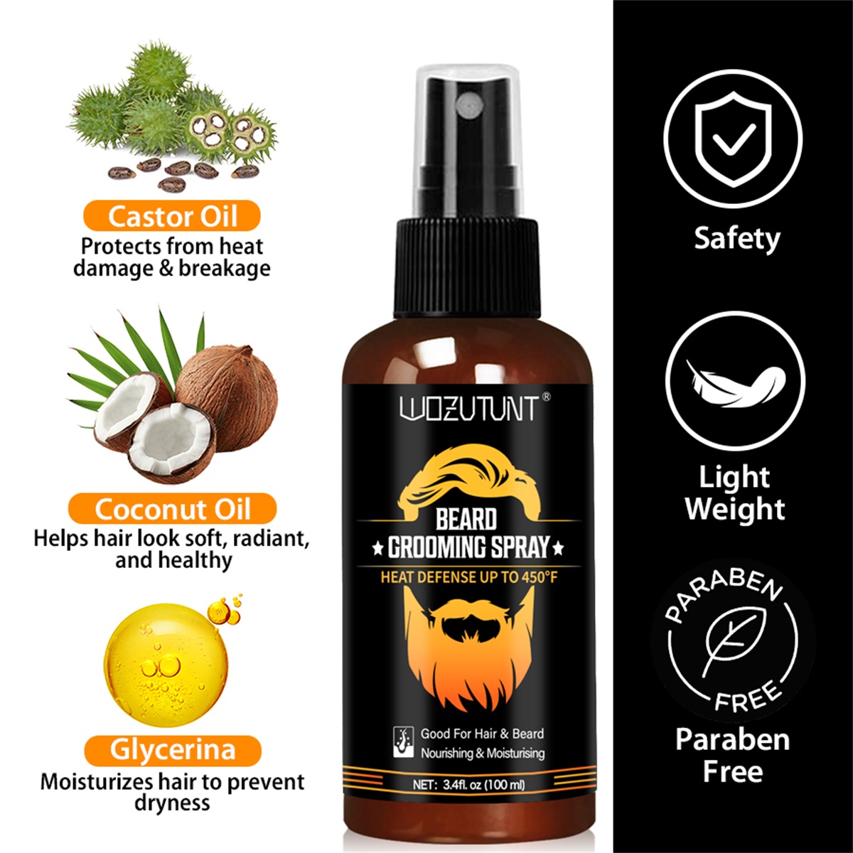 Bartpflege-Spray, Feuchtigkeit – Mens Grooming Treatment Bewertung und Preis