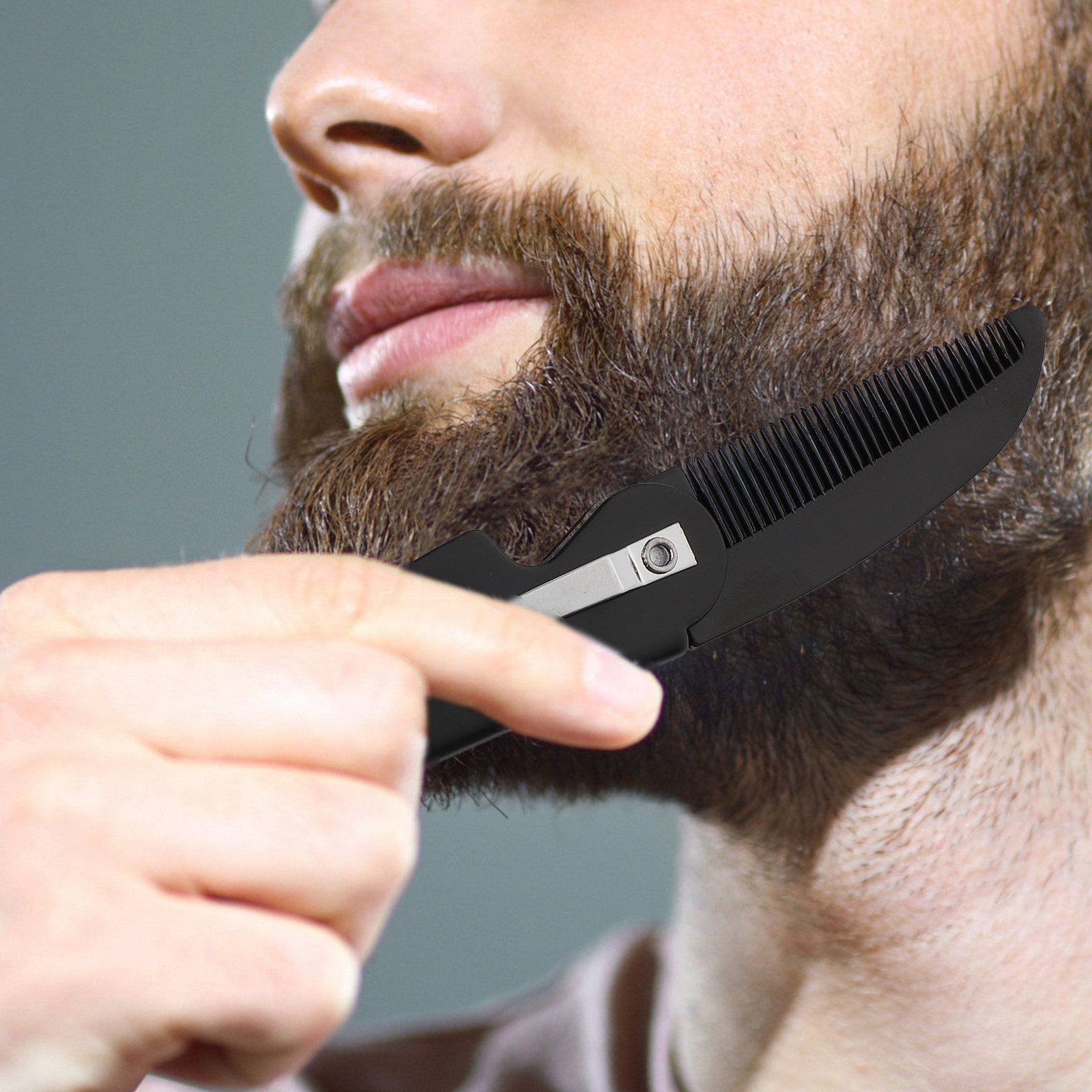 4 Stück Bartkamm, Faltbare Tas – Grooming Men'S Hair Bewertung und Preis