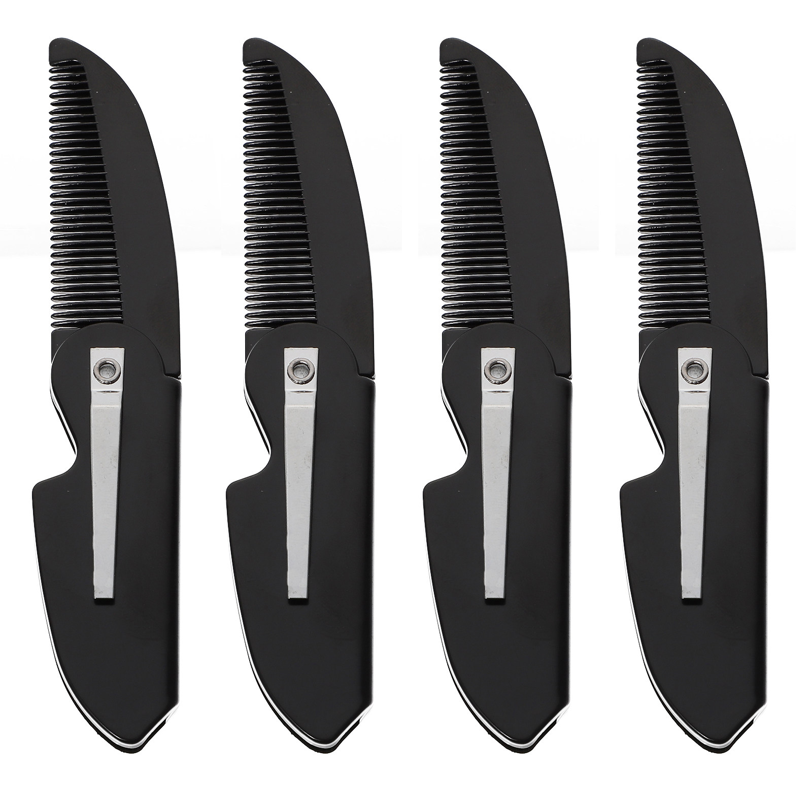 4 Stück Bartkamm, Faltbare Tas – Grooming Men'S Hair Bewertung und Preis