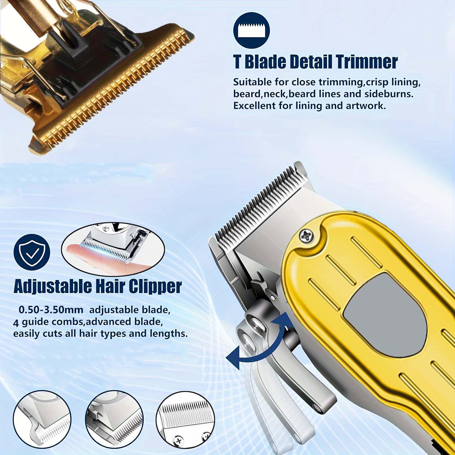 2-in-1 Elektrischer Haarschnei – Men'S Grooming Electric Trimmer Bewertung und Preis