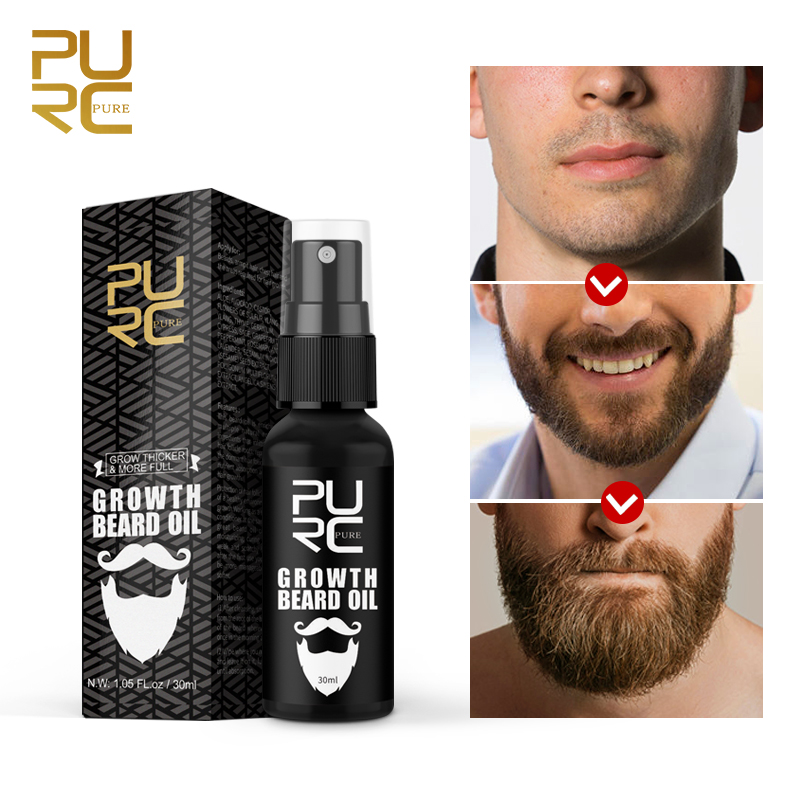 PURC Bartwachstumsöl für Männe – Mens Grooming Treatment Bewertung und Preis