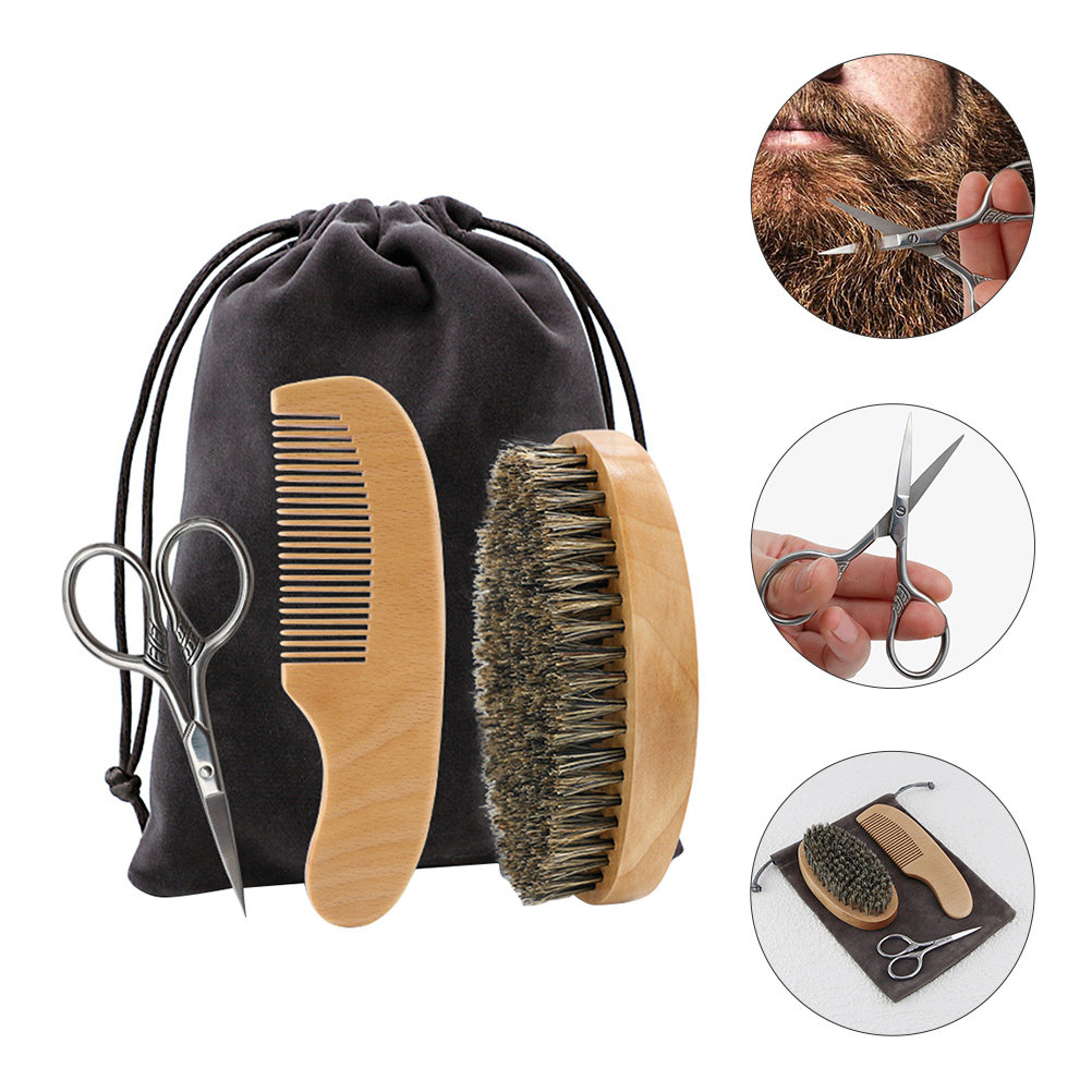 1 Set Professionelles Bartpfle – Men'S Grooming Set Gift Bewertung und Preis