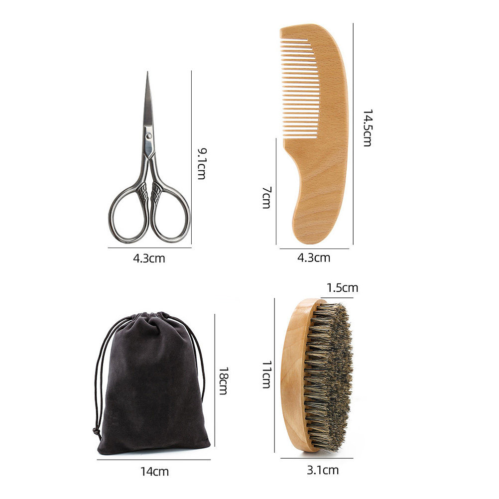 1 Set Professionelles Bartpfle – Men'S Grooming Set Gift Bewertung und Preis